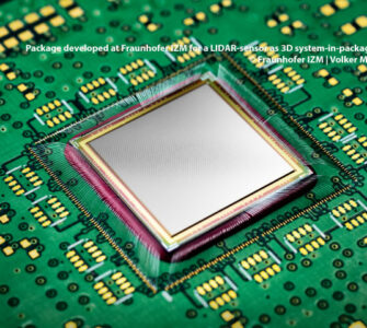 3D LIDAR Sensor using 64k pixel SPAD array with TSVs on ASIC, Fraunhofer_IZM