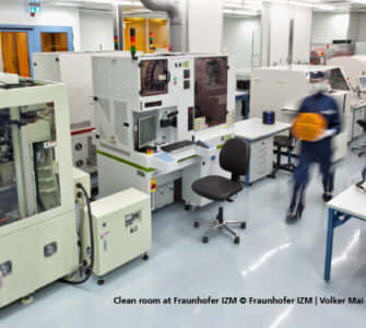 Clean room at Fraunhofer_ ZM