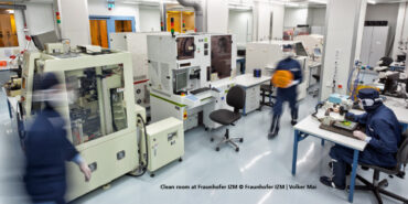 Clean room at Fraunhofer_ ZM