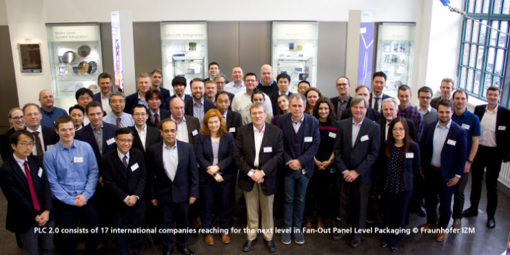 PLC 2.0 consists of 17 international companies reaching for the next level in Fan-Out Panel Level Packaging, Fraunhofer_IZM