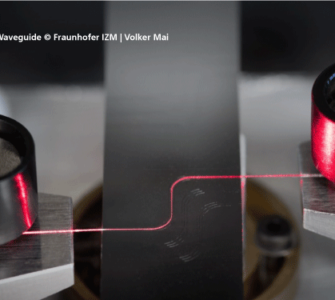 Light-Flooded Polymer Waveguide, Fraunhofer IZM