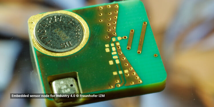 Embedded sensor node for industry 4.0, FraunhoferI ZM