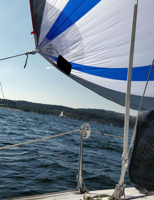 Measuring fluid mechanics on sails: SenSail project in-cooperation between TU Berlin and ISTEC AG