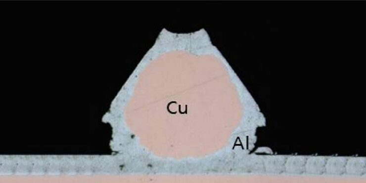 Heavy Wire AL-Cu Bi-Metal Bond Wedge, Fraunhofer IZM