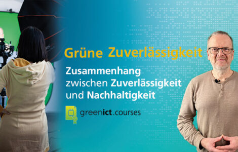 Die Schulungsvideos des Projektes "Green ICT@FMD" präsentieren Themen rund um die grüne Informations- und Kommunikationstechnik | © Fraunhofer IZM | Francis Viebeck