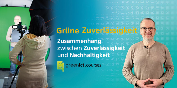 Die Schulungsvideos des Projektes "Green ICT@FMD" präsentieren Themen rund um die grüne Informations- und Kommunikationstechnik | © Fraunhofer IZM | Francis Viebeck