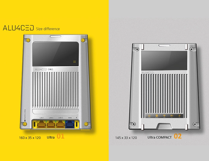 Design concepts Ultra 1 and Ultra 2 Compact | © Fraunhofer IZM I Tapani Jokinen
