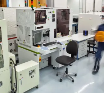 Reinraum am Fraunhofer IZM | © Fraunhofer IZM | Volker Mai