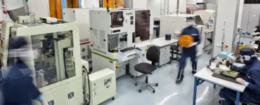 Reinraum am Fraunhofer IZM | © Fraunhofer IZM | Volker Mai