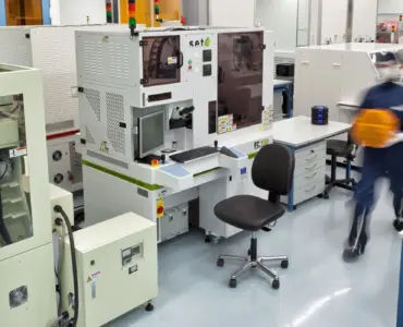 Reinraum am Fraunhofer IZM | © Fraunhofer IZM | Volker Mai